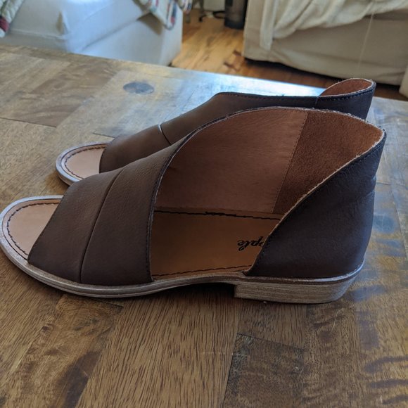 Free People Mont Blanc Sandals Size 8 Like New - Picture 4 of 7